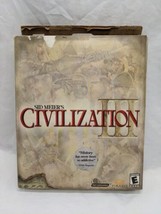 Sid Meiers Civilization III Big Box PC Video Game With Manual - £43.51 GBP
