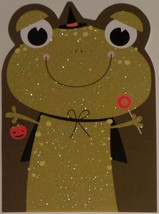 Greeting Card Halloween &quot;FROG&quot; (Toad) - $1.50