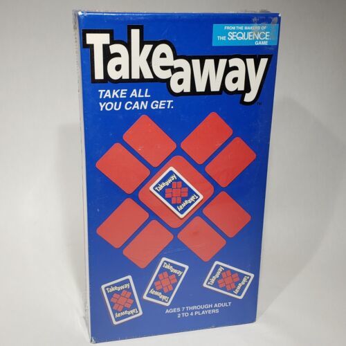 VTG Take Away Card Game by Jax Ltd 2000 From Makers Of Sequence Factory Sealed - $14.95