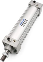 Baomain Pneumatic Air Cylinder Sc 50 X 250 Pt 1/4, Bore: 50Mm(2&quot;), Stroke: - £37.10 GBP