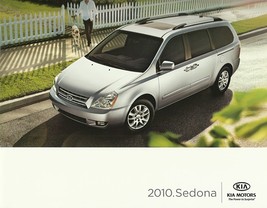 2010 Kia SEDONA sales brochure catalog 10 US LX EX V6 - £4.71 GBP