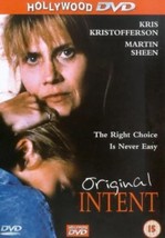 Original Intent DVD (2001) Candy Clark, Marcarelli (DIR) Cert 15 Pre-Owned Regio - $16.50