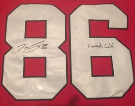 Chicago Blackhawks TEUVO TERAVAINEN Signed Jersey PSA FINNISH COLD PHOTO... - £155.94 GBP