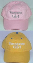 Tennessee Girl Hat Baseball Cap Pink Yellow New - $19.95