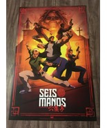 SEIS MANOS NYCC New York Comic Con Exclusive PROMO POSTER Anime Netflix Viz - £11.69 GBP