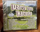 Party Tyme Karaoke: Country Hits 24 Various Artists (CD) *Cracked Case - $3.95