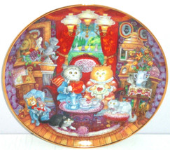 Collector Plate Cats Kittens Whisker Wuv Franklin Mint Kitty Bill Bell - $49.95