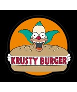 SIMPSONS KRUSTY BURGER Krusty The Clown Die cut Sticker  - $5.00
