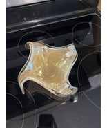 Lavorazione Arte Murano Hand Blown Art Glass Bowl - Honey Gold - Made In... - $19.30