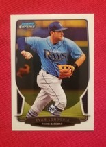 2013 Bowman Chrome Evan Longoria #149 Tampa Bay Rays FREE SHIPPING - $1.99