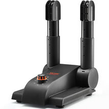 VEVOR 180° Foldable 2 Tubes Shoe Dryer, Portable Boot Dryer with Timer - $29.99