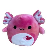 Squishmallows Aleka the Axolotl Valentine&#39;s Day 5&quot; Plush NWT - $31.16 CAD