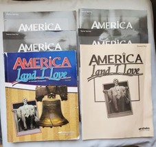 ABeka America Land That I Love 9th Grade Text And Keys 4 Book Set-READ Info  - £17.58 GBP