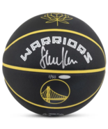 Steve Kerr Autographed Warriors 2022 City Edition Basketball UDA LE 50 - £418.25 GBP