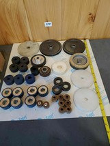 Various Caster &amp; Wheel Lot  &amp; Automated Conveyor Roller Lot - £31.31 GBP