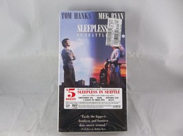 Sleepless In Seattle Tom Hanks Meg Ryan 1993 Columbia Tristar VHS - £4.00 GBP