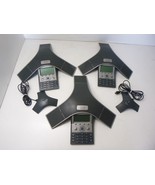 Lot of 3 Cisco CP-7937G Unified IP Conference Station w/ 2x 2201-40140-0... - $65.81 CAD