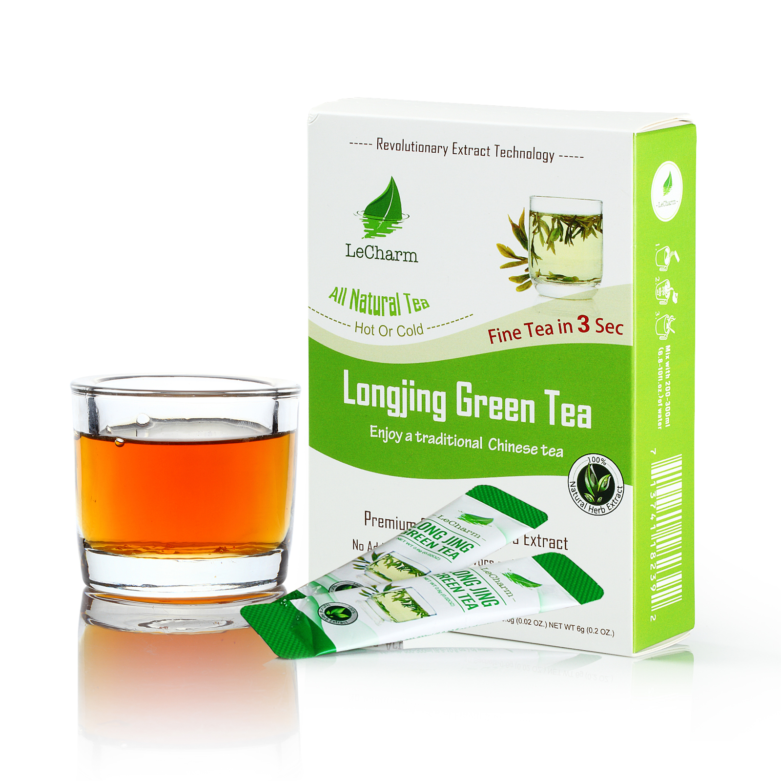 Longjing Organic Green Tea (10 Satches) - $8.95