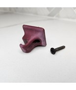 1987-1996 F150 F250 F350 Sun Visor Retainer Clip MAROON LH RH w/ Screw O... - $12.82