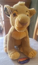 *Young Simba Stuffed 14 Inch Plush Animal New with Lion King Tag - $83.99