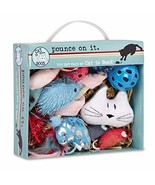 Cat Toy Gift Packs Pounce On It Catnip Teaser Ball Wand Mice 12pc Assort... - £13.13 GBP