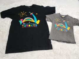 Vintage 90&#39;s Canada &quot;Oh Yes&quot; Toronto Souvenir Shirts Large Adult/Small Child - £5.96 GBP