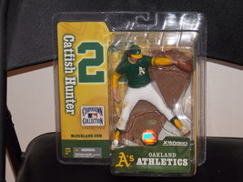 McFarlane MLB Cooperstown Collection Oakland Athletics Catfish Hunter Figure New - £27.48 GBP