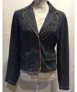 INC International Concepts Women Long Sleeve Denim Jacket Size Small S - £24.03 GBP