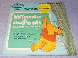 Walt Disney Winnie the Pooh and the Honey Tree Long Play Childs Record 33.33 RPM - £4.79 GBP