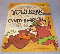 Yogi Bear and Cindy Bear Golden Record 78 RPM 1960 Hanna and Barbara - £7.93 GBP