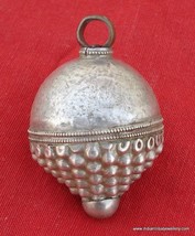 ANTIQUE TRIBAL OLD SILVER PENDANT / HEAD ORNAMENT GYPSY - £117.91 GBP