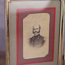 1860s Civil War Tin Type Photo Burnside + Benjamin Butler ALLEN HORTON B... - £78.11 GBP