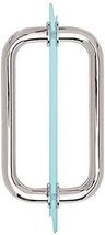 Dynasty Hardware 8&quot; Back to Back Tubular Shower Door Pull for, with Trim... - $26.99