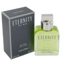 ETERNITY by Calvin Klein After Shave 3.4 oz - $36.95