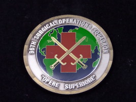 96th Surgical Operations Squadron Eglin AFB Florida Air Force Coin - $9.90