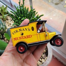 Vintage 1912 Ford Model T Models of Yesteryear Colman&#39;s Mustard Matchbox Car - $39.99