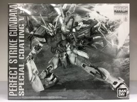 Bandai Hobby MG 1/100 GAT-X105+AQM/E-YM1 Perfect Strike Gundam - £159.42 GBP