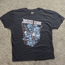 Funko Justice League T Shirt Men (L) Large Black Crew Neck Funko DC Comics - €8,56 EUR