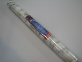NEW Con-Tact Shelf Liner Contact Paper White Grey Marble 953800 24&quot; x 18... - $12.59
