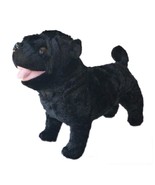 Adore 12&quot; Standing Rascal The Farting Pug Dog Stuffed Animal Plush Toy - £31.24 GBP