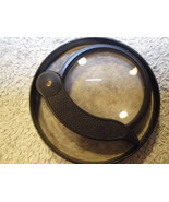 VINTAGE SOVIET USSR RUSSIAN BIG MAGNIFYING 2X GLASS LOUPE IN CASE BAKELITE - $27.10 CAD