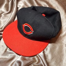 Cincinnati Reds New Era Fitted Baseball Cap Mens Size 7 3/8 - $10.00