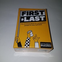 NEW First &amp; Last Drinking Game Cards Adult 21+ FACTORY SEALED - £11.83 GBP