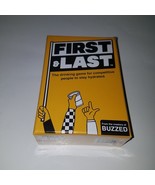 NEW First &amp; Last Drinking Game Cards Adult 21+ FACTORY SEALED - $14.80