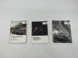 2015 BMW 3 Series Sedan Owners Manual Handbook Set with Case OEM L02B51013 - £35.23 GBP