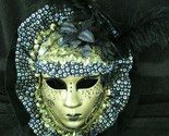 Black and Gold Full Face Mask  - £23.81 GBP