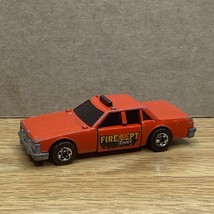 Vintage Hot Wheels Mattel 1983 Diecast Toy Car Fire Department &quot;Damaged ... - £17.19 GBP