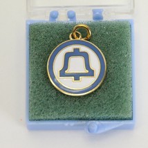 Bell Telephone Logo Pendant .6&quot; Diameter - $7.84