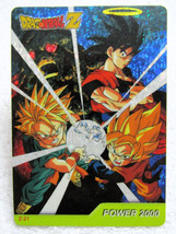 Dragon Ball Z DBZ CCG TCG Power 2000 #Z-21 Goku Goten Trunks Bio Broly P... - £2.33 GBP