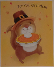 Greeting Card Thanksgiving &quot;For You, Grandson&quot; - £1.17 GBP